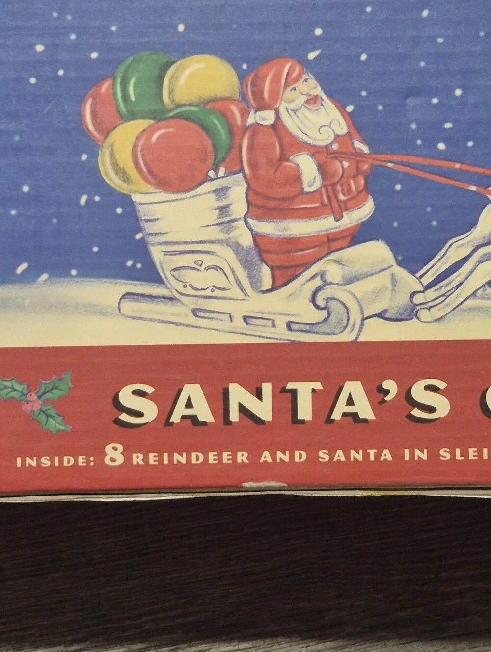 Vintage Santa's Candy express 1940-1950